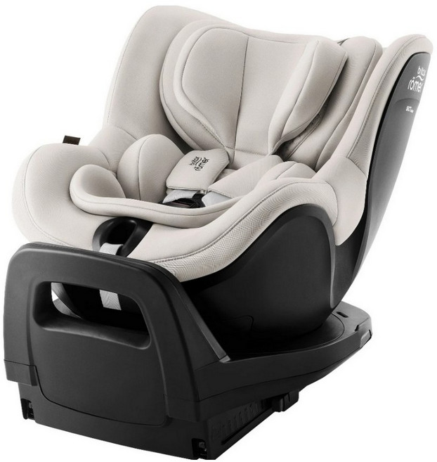 Britax DUALFIX i-SIZ 0-4歲雙向安全座椅 isofix汽座, 北歐灰 (Lux-奢華細緻菱格紋)