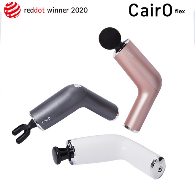 카이로 마사지건 플랙스 마사지기 안마기 머슬건 마사지 청담마사지건, 화이트