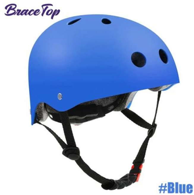 아이스하키 헬멧 스틱 액세서리 스케이트 보드 사이클링 멀티 스포츠 스쿠터 롤러 인라인 어린이 청소년 성인용, 7) Blue - S, 1개