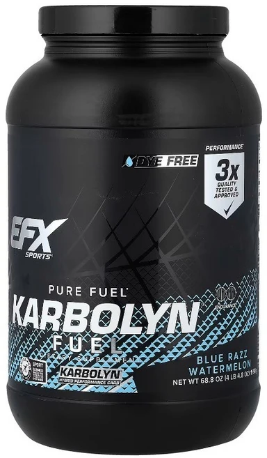 EFX 스포츠 Karbolyn Fuel 블루 라즈 워터멜론 1950g(68.8oz) 1개, EFX00257, 1950g - 쿠팡