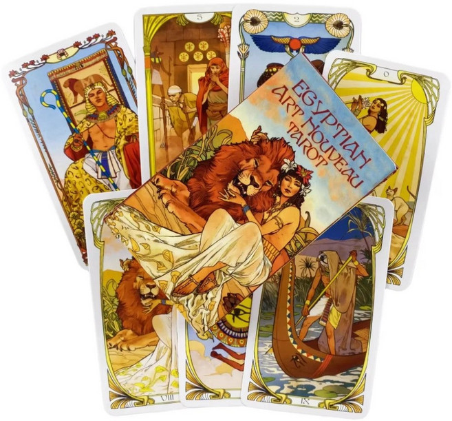 명화 타로 카드 / 인상주의 예쁜 타로 카드, 이집트 아르누보, 1개, 공통