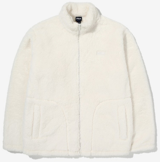 [FILA] 베이직 실키보아 플리스 자켓 (FS2PLG4101X_SWH)