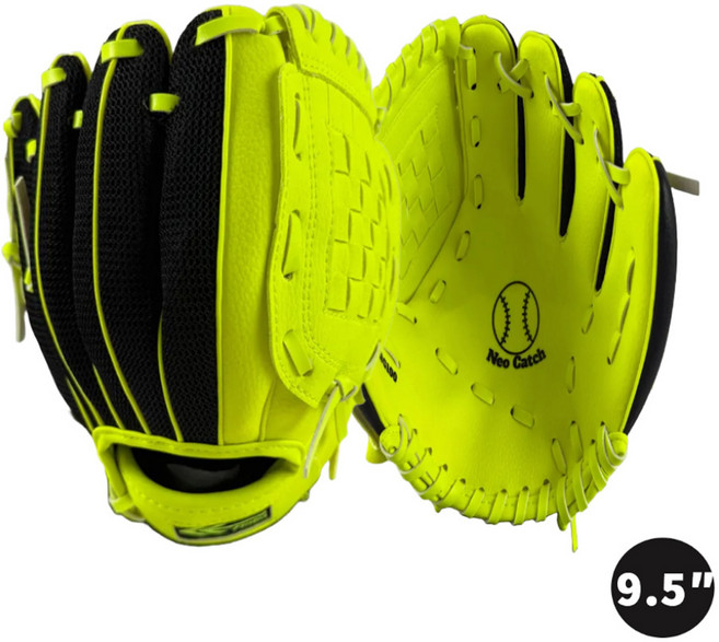 프랭클린 샌프란시스코 어린이 야구 글러브 (글러브1+폼볼1) 아동용 캐치볼, 검오렌지, 1개