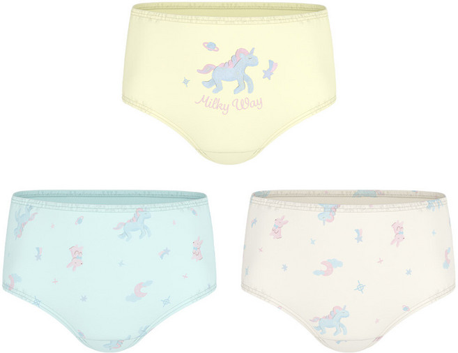 본사] 데일리 여아동 삼각팬티 ONP3009 - 3매입