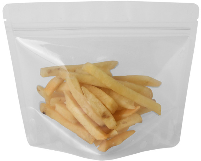 투명 스탠드 지퍼백 160x140mm, 1개, 2000개, FREE(onesize)