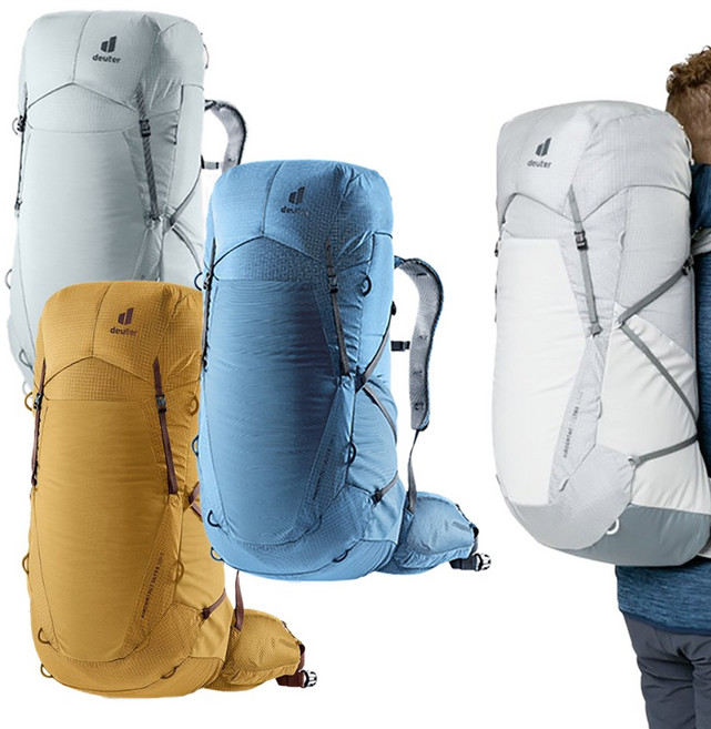 25년 도이터 에어컨택트 울트라 50+5L D3380324 가방 배낭, 6623 savanna-raisin