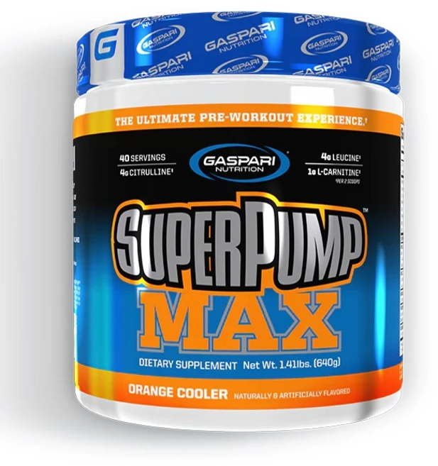GASPARI Superpump MAX 슈퍼펌프 맥스 40서빙, 1개, 640g - 쿠팡