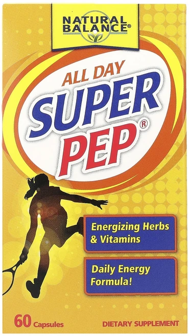 몸관리하세요 겨울입니다 Natural Balance 올데이 Super Pep 캡슐 60정 특별관리진행, NaturalBalance올데이SuperPep캡슐60정, 1개 - 쿠팡