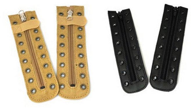 쿠닌 군용 전투화 지퍼키트, 블랙, 1개