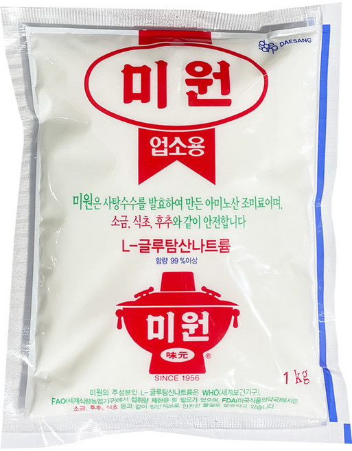 미원, 1개, 1kg