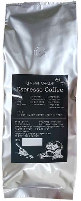 원두커피 1kg, 1.원두그대로(홀빈), 1.베트남로부스타외, 1개