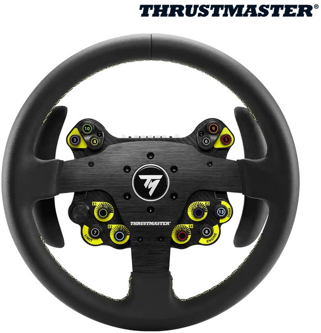 트러스트마스터 EVO RACING 32R LEATHER 레이싱휠 애드온 (공식수입정품), 1개