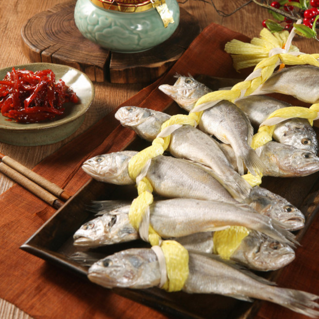 [후레쉬] 영광굴비 가정용2호 총1.2kg(15~16cm/20미)/아이스박스 포장, 1개