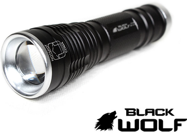 블랙울프 L2 미니줌 손전등 LC-858, 2개