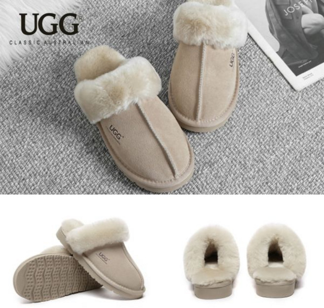 호주어그슬리퍼 UGG 양털 프리미엄 머핀 스페셜 에디션 26FW 샌드