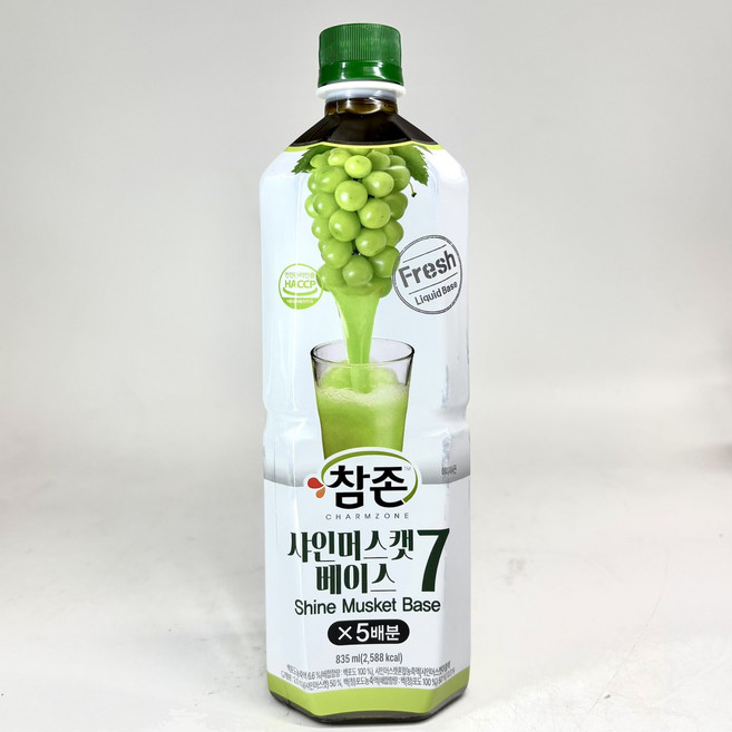 참존 샤인머스켓 7 원액 음료베이스 PET, 1개, 835ml