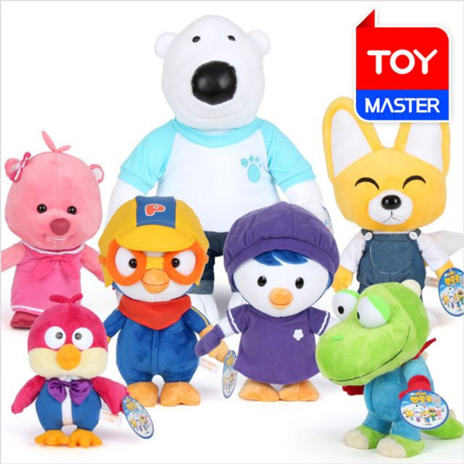 뽀로로와 친구들 에디 봉제인형, 1개, 혼합색상