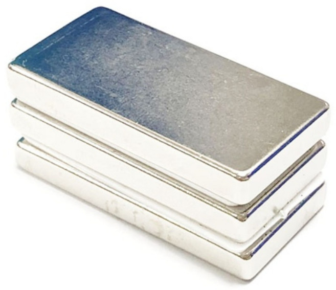 NS 40x20x5T 네오디움 블럭자석 [제이스마그네트], 3개