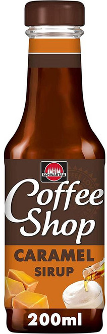 Schwartau 슈바르타우 커피 샵 카라멜 시럽, 1개, 200ml