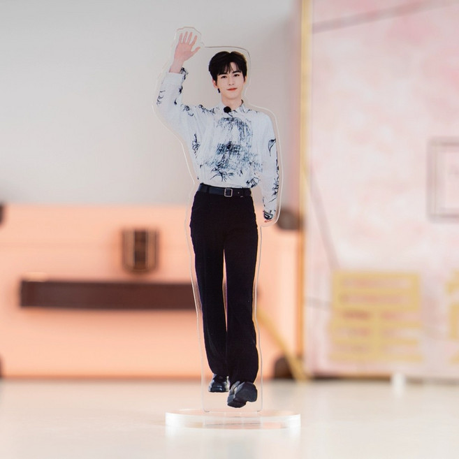 장릉혁 장링허 굿즈 아크릴스탠드 15cm 애니 앵도호박 중드, N