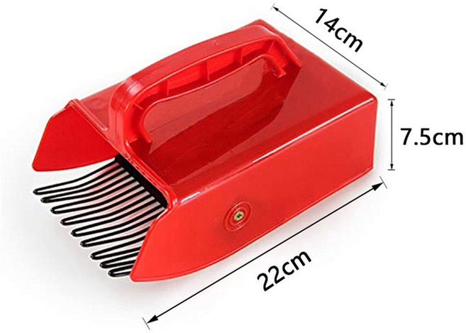 원예가위 온실 베리 빗 농장 핸들 따기 정원 금속 컬렉션 블루 피커 편리한 휴대용 도구 수확기 과일, 빨간색, 1개