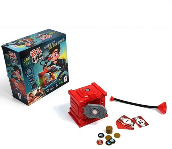 보드게임 스파이코드 금고해제 폭탄해제 수갑탈출 놀이 완구 미션, 스파이코드 폭탄해제, 1개