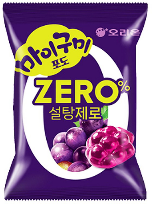 마이구미 포도 ZERO Sugar, 54g, 6개