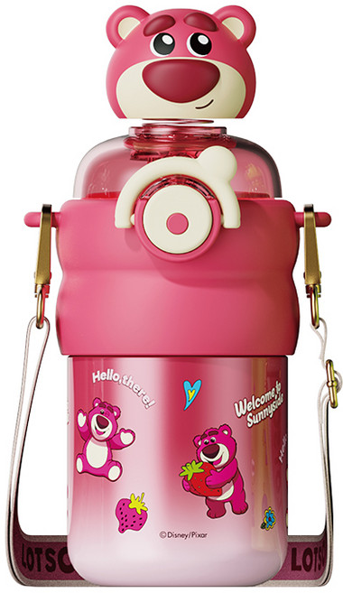 크로스 보더 디즈니 주토피아 텀블러 550밀리리터, 1개, 550ml, 550ml 랏소 베어
