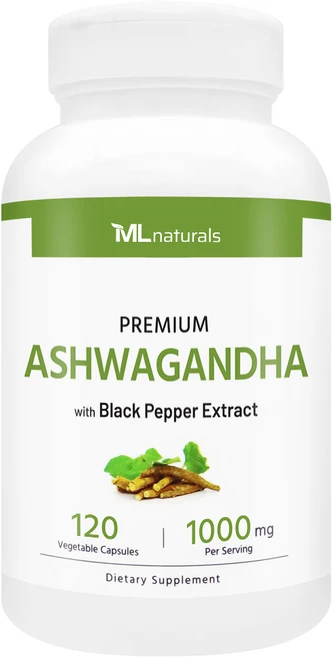 [미국빠른직구] 신제품 마이라이프 내추럴스 아쉬와간다 1000mg, 1개, 120정 - 쿠팡