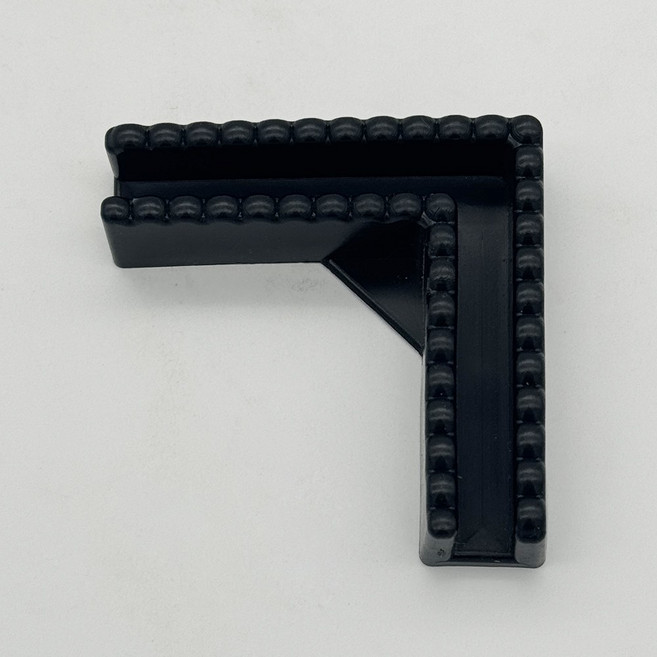 유코스 ㄱ자 특대 장롱발 다리 침대 가구 협탁 거실장 서랍장다리 소파다리 폴딩박스다리 다리 4개, 기억자 특대 다리 흑색 4개