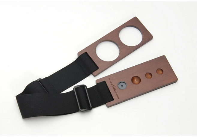 SR-20 첼로 엔드핀 스토퍼 2홀 5포지션 월넛, 1개