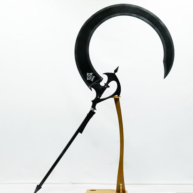 明日方舟 隱德來希 cos道具 鐮刀 法杖 cosplay 總長170cm, 如圖所示, 1個