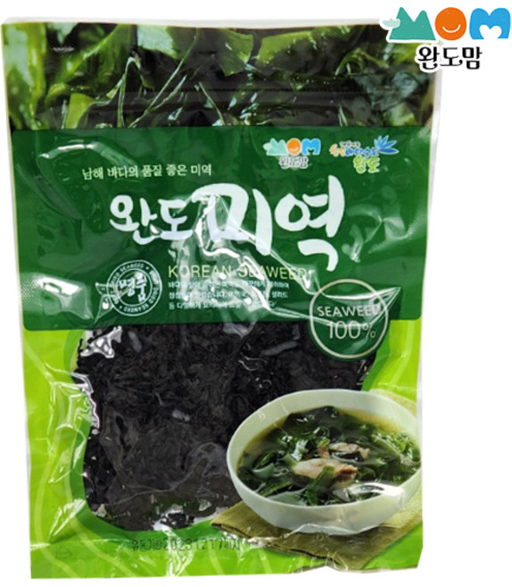 완도맘 완도 자른미역 30g 편리하게 사용가능한 컷트 미역, 10개