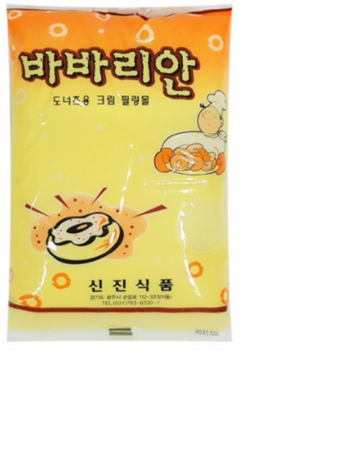 바바리안(신진식품) 슈크림 1박스, 3kg, 1개