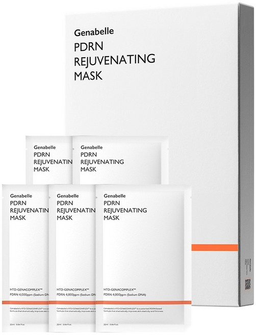 제나벨 pdrn 연어주사 마스크팩, 5개입, 1개