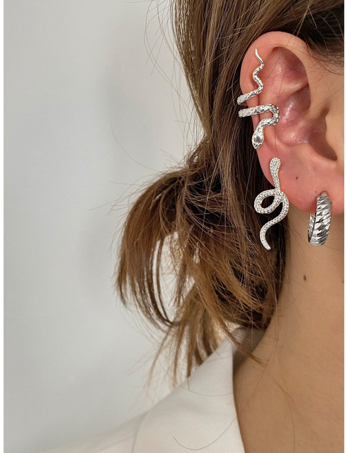 이쿠이칸 14k 귀걸이 원터치 링귀걸이1+1+1+1XEH798