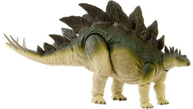 마텔 쥬라기 월드 JURASSIC WORLD 해먼드 컬렉션 스테고사우루스 어린이 피규어 공룡 장난감 움직이다 큰 총길이 약 43.8cm 8세부터 그린 JCH08 프라모델, 단일옵션, 1개
