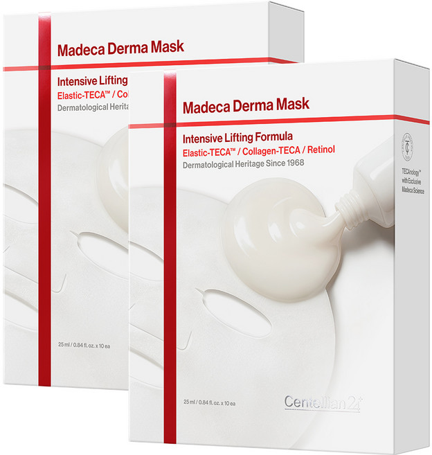 센텔리안24 마데카 인텐시브 리프팅포뮬러 더마마스크, 10개입, 2개