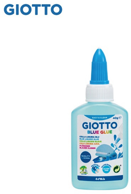GIOTTO 學用可水洗透明膠水 40g, 1個