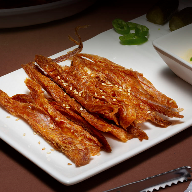 [바다수산] 황태마요 80g 매콤한 술안주 캠핑야식 황태포, 1개