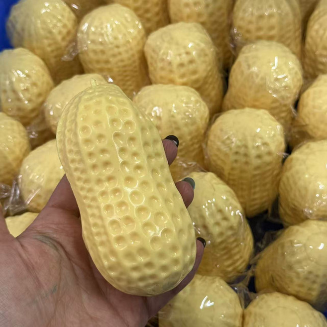 (당일배송) 칠시 땅콩슬랑이 바삭바삭 크런치 말랑이, 땅콩색, 100g, 1개