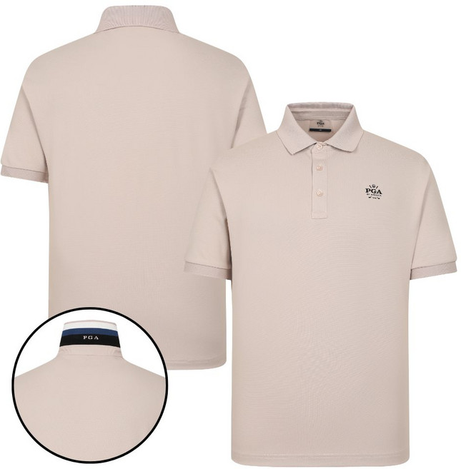 PGA 남성 쿨터치 피퀘 반팔 카라티셔츠 PGMTS52319