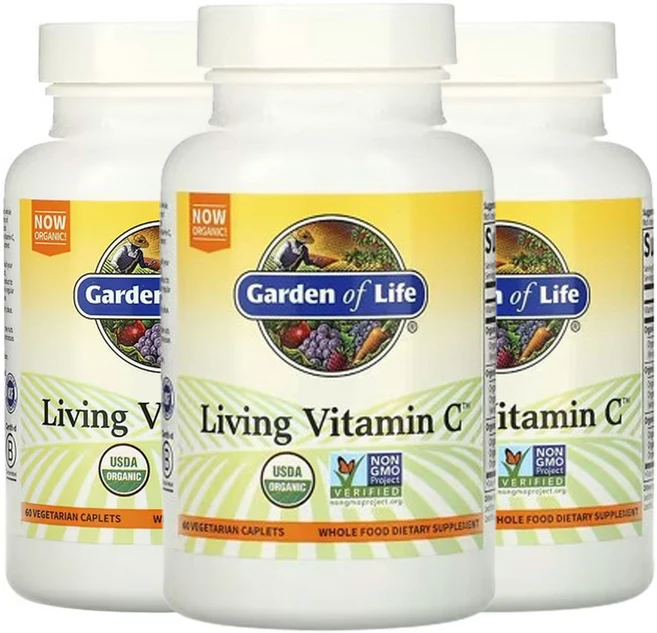 가든오브라이프 Living 비타민C 베지캡슐 60정, 3개 - 쿠팡