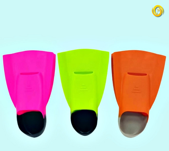 수영 오리발 숏핀 어린이 강습용 오리발 초등 수영핀 미니