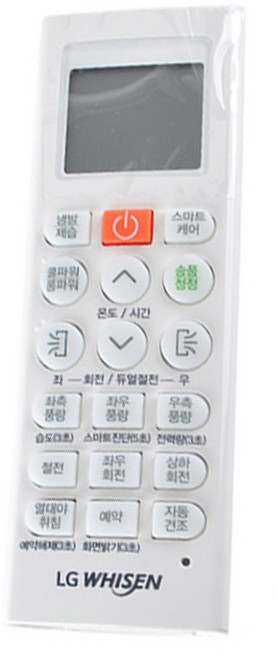 LG전자 정품 FNQ166DWCW 사용 휘센 스탠드 에어컨 리모컨Z (HJ솔B 증정), 1개