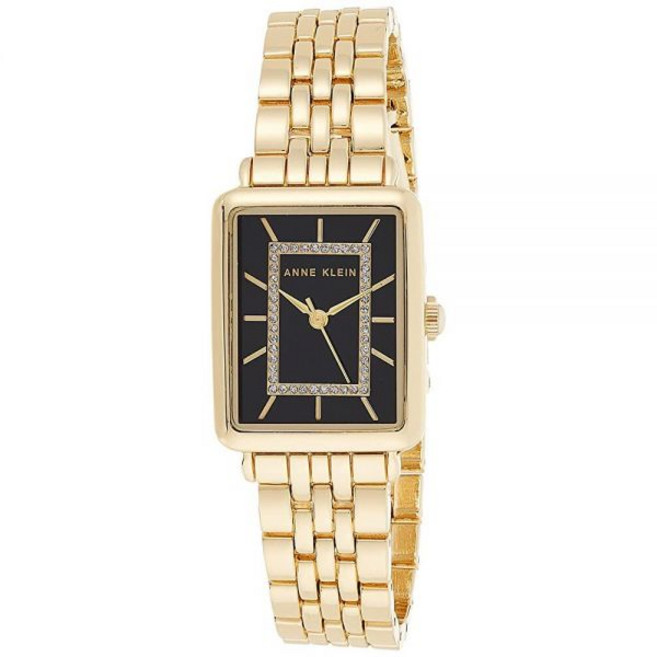 Anne Klein 여성용 글리터 액센트 팔찌 시계