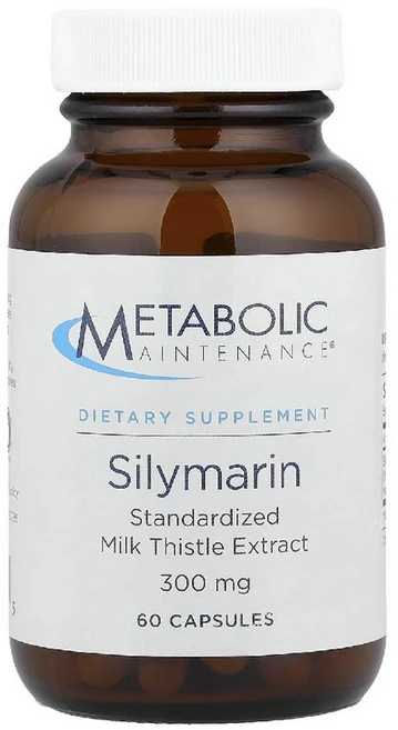 메타볼릭메인터넌스 실리마린 Silymarin 밀크씨슬 300mg 밀크시슬 추출 캡슐 60정 - 쿠팡