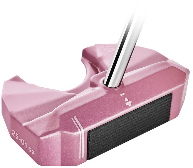 팀커스텀 제로토크 직진성 관용성 제로투 퍼터, 34인치, 핑크, 3도