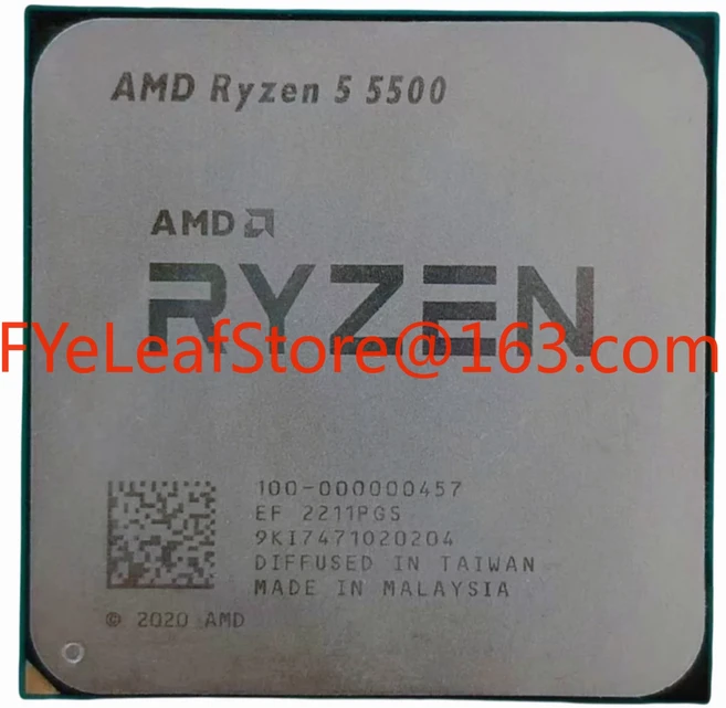 AMD 5900X 5700X3D 5800X 5800X3D 5700X 5900X3D Ryzen 컴퓨터 프로세서 새로운 느슨한 조각, 01 R5 5500
