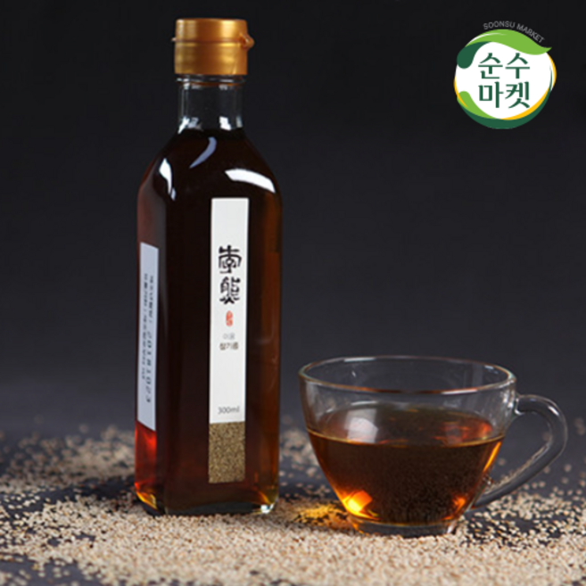 [순수마켓] 해남 참깨로 만든 참기름 500ml [원산지:국산(전라남도 해남군)], 1개